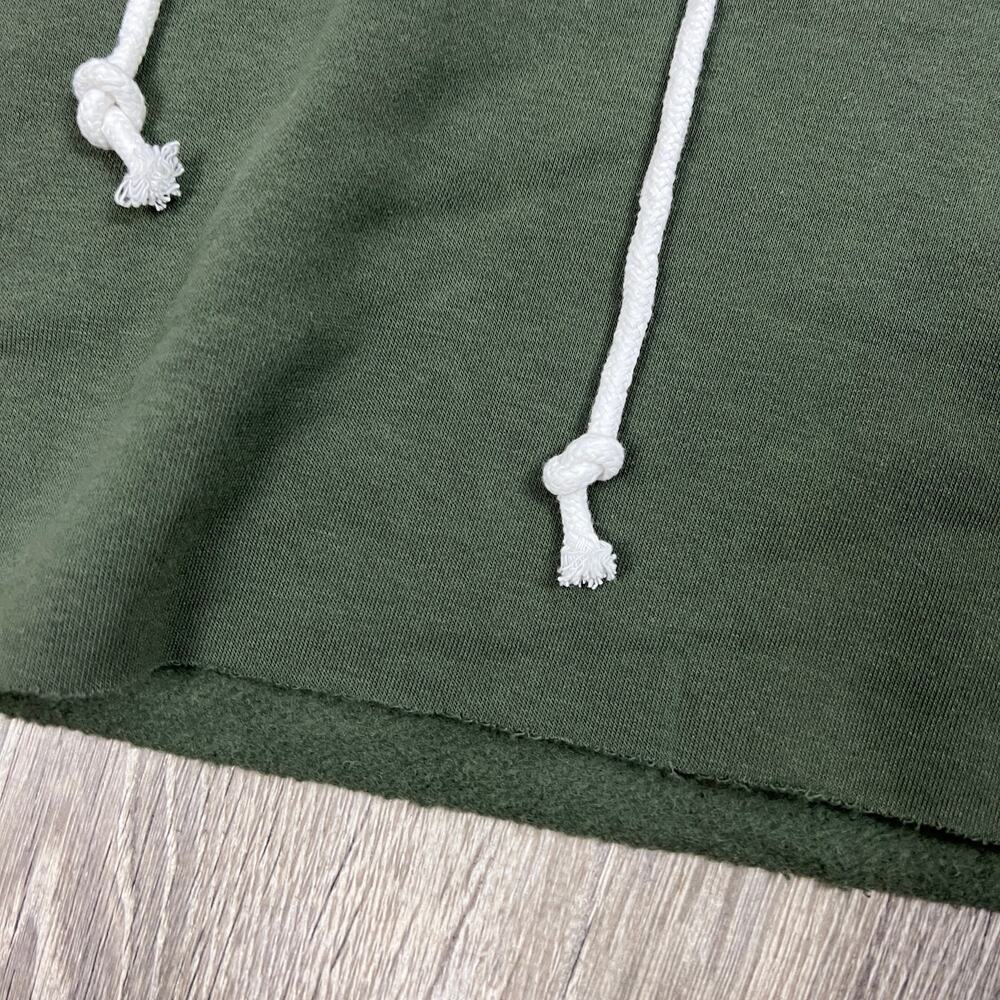 Wild Fable Women's Olive Long Sleeve Cropped Hoodie - Size Medium - NWT - Picture 4 of 7